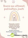 bourse aux vêtements (0-16 ans), puériculture, jouets