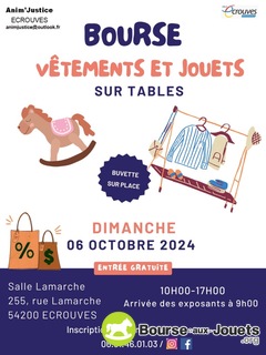 Photo de la bourse aux jouets Bourse aux vêtements (adultes et enfants) et jouets