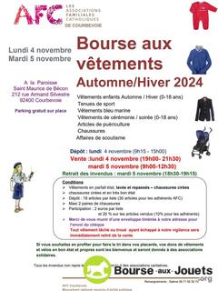 Photo de la bourse aux jouets Bourse aux vêtements Afc Automne -Hiver , Puériculture