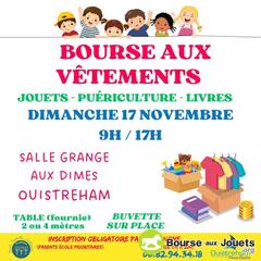 Photo de la bourse aux jouets Bourse aux vêtements d'enfant,jouets, puériculture, livres..