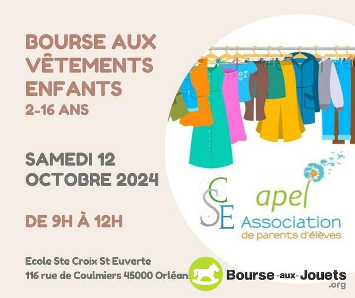 Bourse aux vêtements enfants 2 au 16 ans