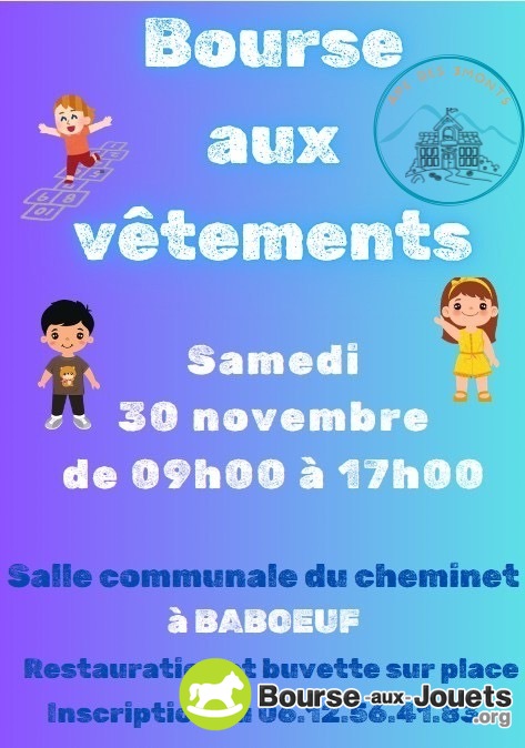 Bourse aux vêtements Enfants