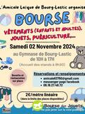 Bourse aux vêtements (enfants-adultes), jouets, puériculture