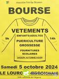 Bourse aux vêtements enfants adultes scolaire puériculture