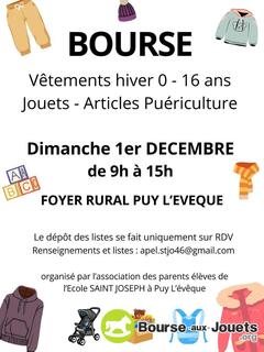 Photo de la bourse aux jouets Bourse vêtements enfants, jouets, puériculture