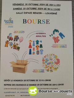 Photo de la bourse aux jouets Bourse aux vêtements enfants..adultes, puéricultrice, jouets