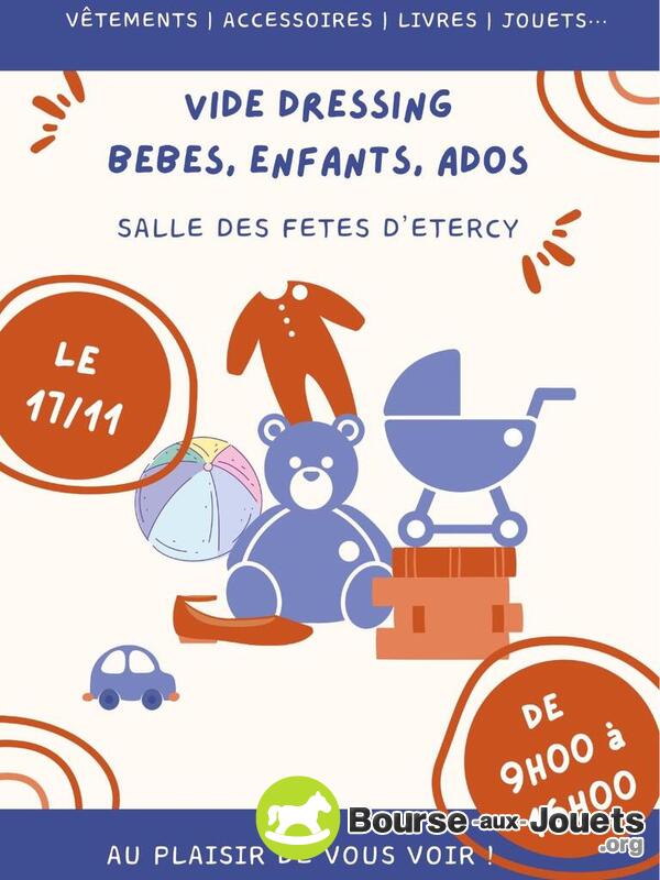 Bourse aux vêtements et accessoires bébé, enfant, adolescent