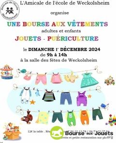 Photo de la bourse aux jouets Bourse aux vêtements et jouets