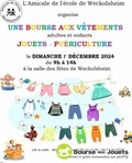 Photo Bourse aux vêtements et jouets à Weckolsheim