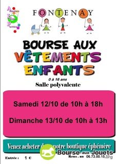 Photo de la bourse aux jouets Bourse aux vêtements et petite puériculture