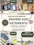 Bourse aux vêtements, jouets, puériculture