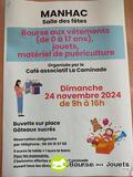 bourse aux vétements ,jouets,puériculture,vide ta chambre