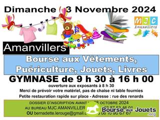 Photo de la bourse aux jouets bourse aux vêtements, puériculture et jouets