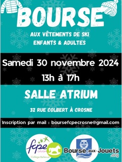 Photo de la bourse aux jouets Bourse aux vêtements de ski - Enfants et Adulte