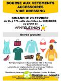 Bourse aux vêtements - vide dressing au profit du Téléthon