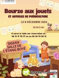 Bourses aux jouets et articles de puériculture