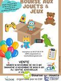 Photo bourses aux jouets et jeux à Valdoie