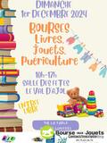 Bourses aux jouets, livres et puériculture