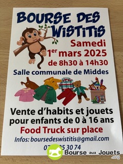 Photo de la bourse aux jouets Bourses des Wistitis