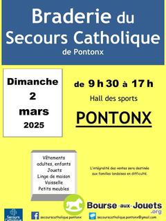 Photo de la bourse aux jouets Braderie du Secours Catholique