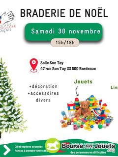 Photo de la bourse aux jouets Braderie de Noel du Secours populaire