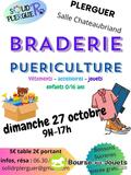 Photo braderie puériculture à Plerguer