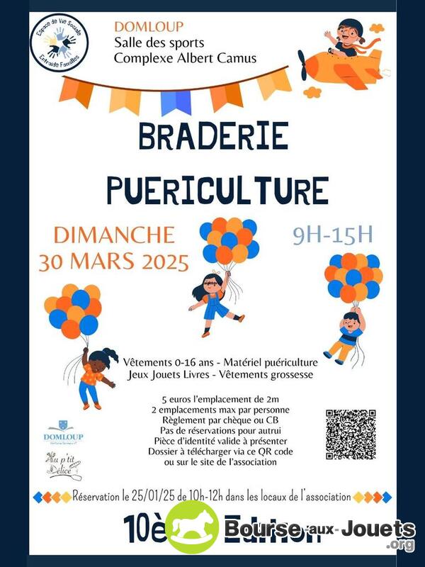 Braderie puericulture Domloup