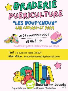 Photo de la bourse aux jouets Braderie Puériculture, Enfant