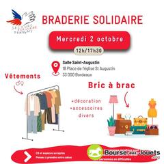 Photo de la bourse aux jouets Braderie solidaire du Secours populaire