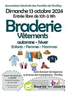 Photo de la bourse aux jouets Braderie de vêtements AGFV