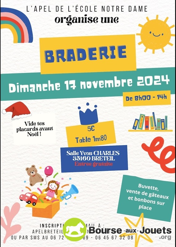 Braderie - vide tes placards avant noël