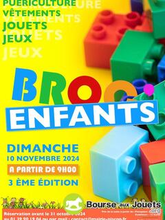 Photo de la bourse aux jouets Broc’ Enfants