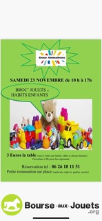 Photo de la bourse aux jouets Broc’ jouets et vêtements