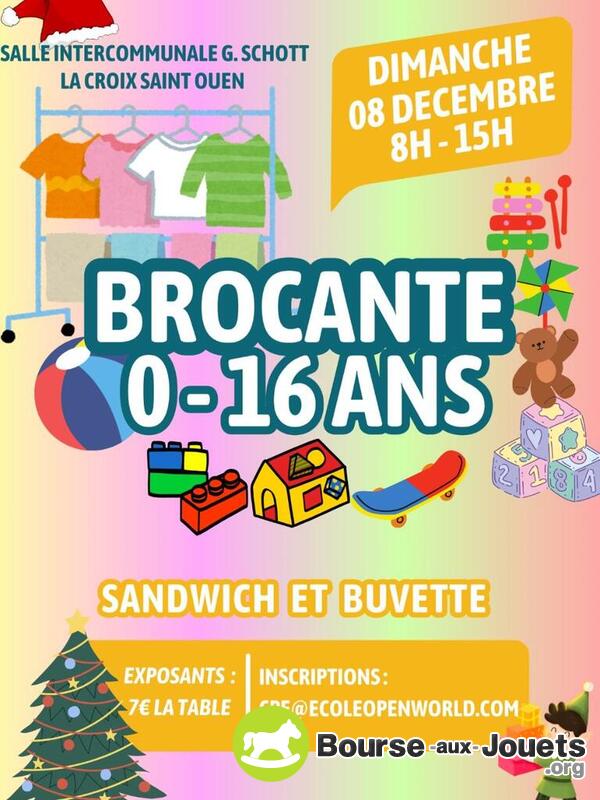 Brocante 0-16 ans