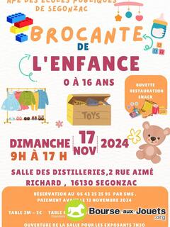 Photo de la bourse aux jouets Brocante de l'enfance