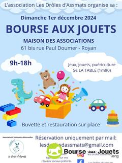 Photo de la bourse aux jouets Les drôles d'assmats organise une bourse aux jouets