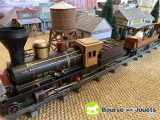 Photo de la bourse aux jouets Exposition de trains anciens