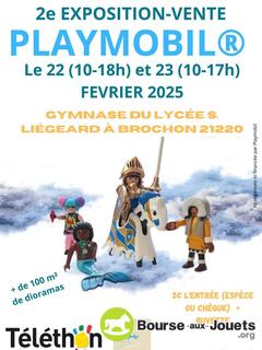 Photo de la bourse aux jouets exposition vente playmobil