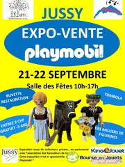 Photo de la bourse aux jouets Exposition vente Playmobil