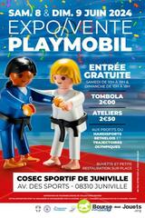 Photo de la bourse aux jouets Exposition vente de Playmobil avec animation