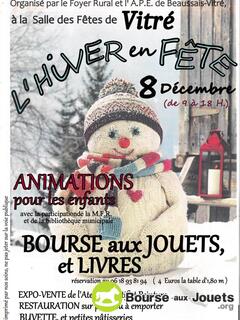 Photo de la bourse aux jouets 'Fête de l'hiver' bourse aux jouets, jeux et livres.