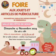 Photo de la bourse aux jouets Foire aux jouets et articles de Puériculture