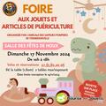 Foire aux jouets et articles de Puériculture