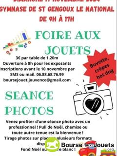 Photo de la bourse aux jouets Foire aux jouets de st gengoux le national