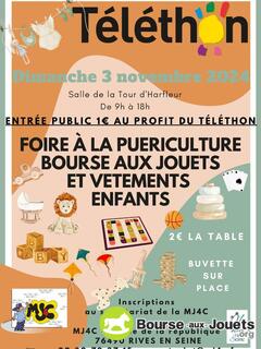 Photo de la bourse aux jouets Foire à la puériculture-Bourse aux jouets-vêtements enfant