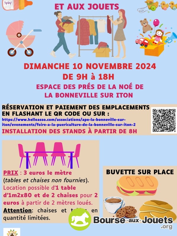 Foire à la puériculture et aux jouets