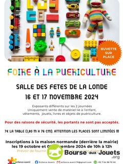 Photo de la bourse aux jouets Foire à la puériculture et aux jouets