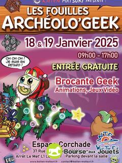 Photo de la bourse aux jouets Les Fouilles Archéolo'Geek