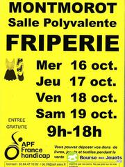 Photo de la bourse aux jouets Friperie APF France handicap