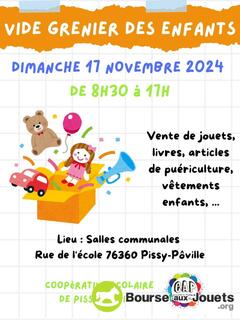 Photo de la bourse aux jouets Grand vide-grenier des enfants